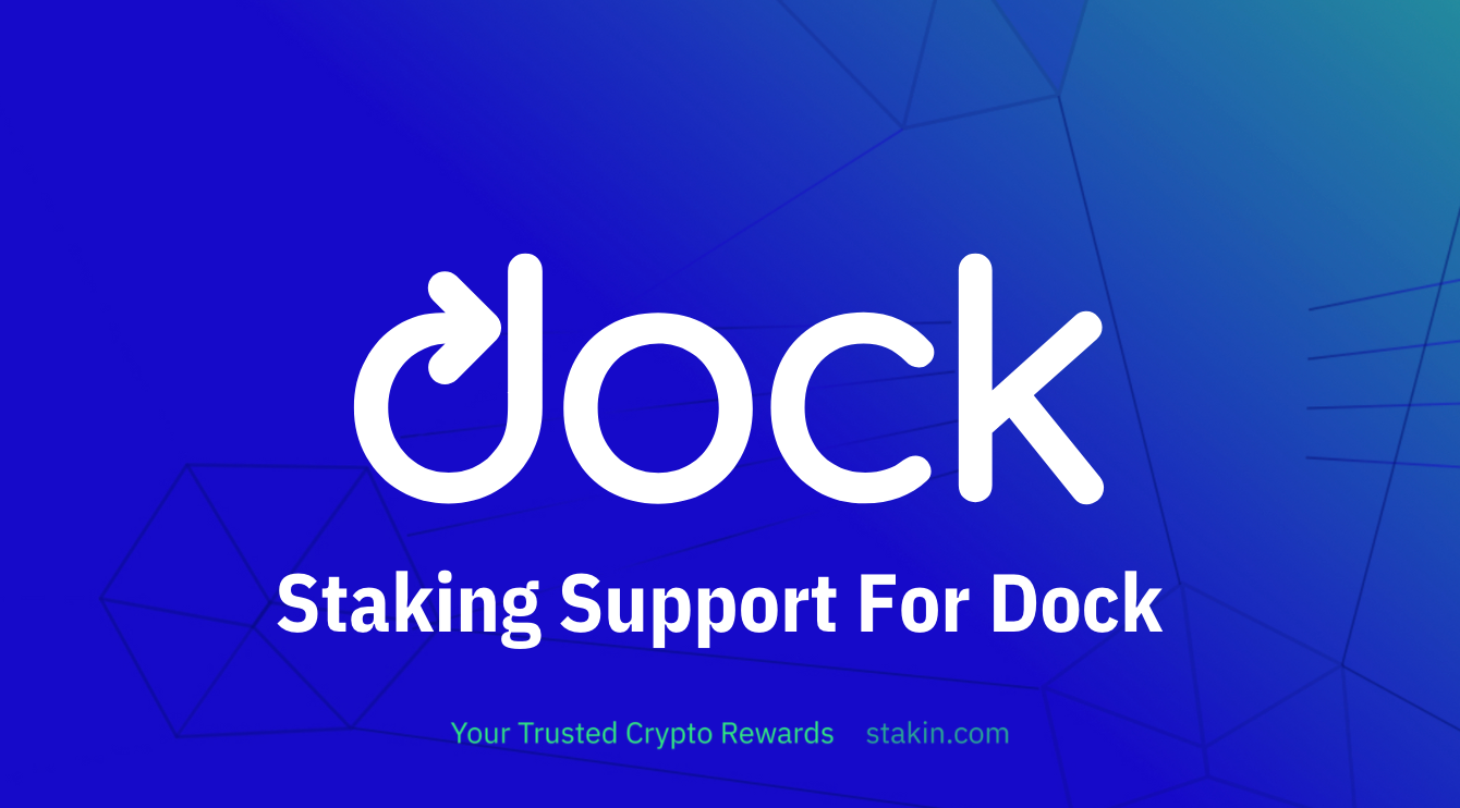 Stakin To Support Staking For Dock