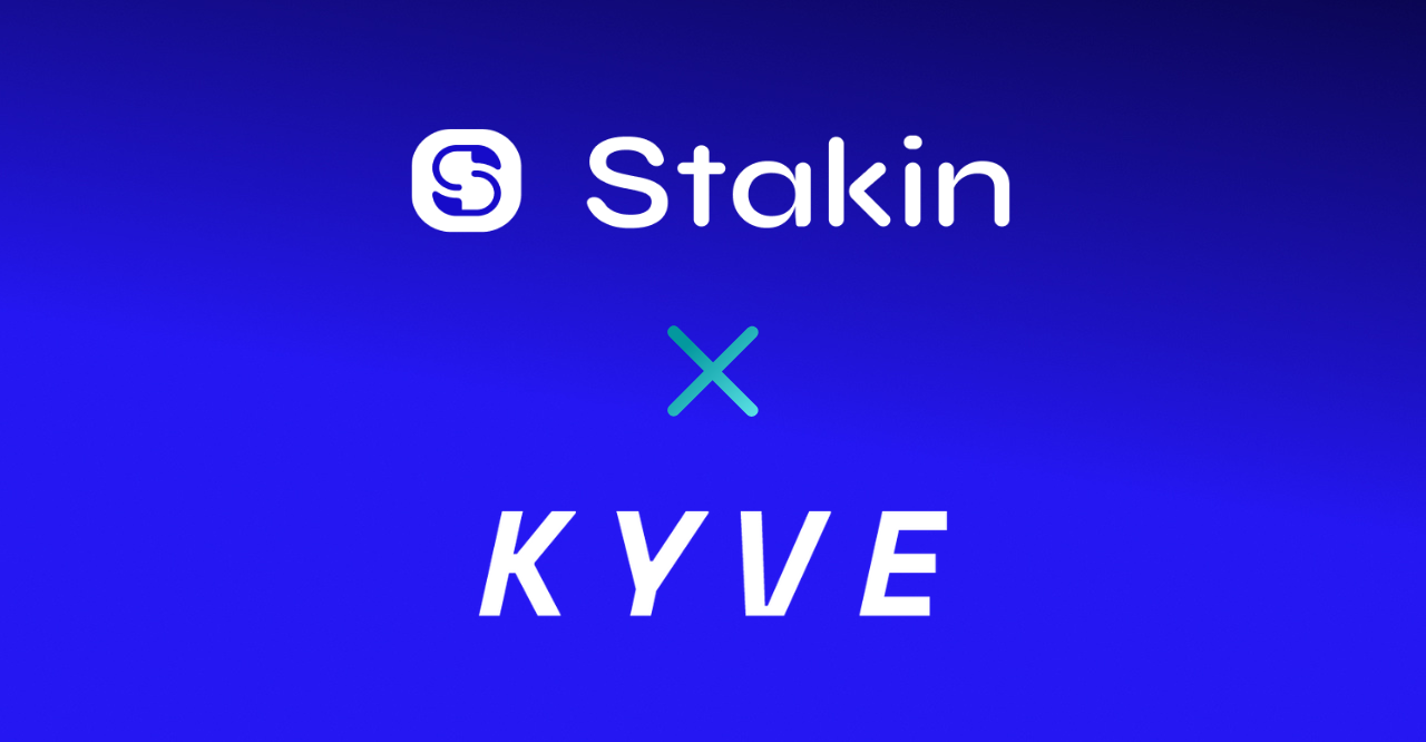 Stakin To Operate Validator on KYVE Network