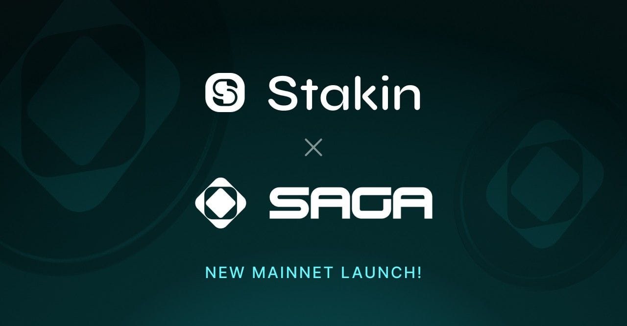 Stakin is Live on Saga Mainnet