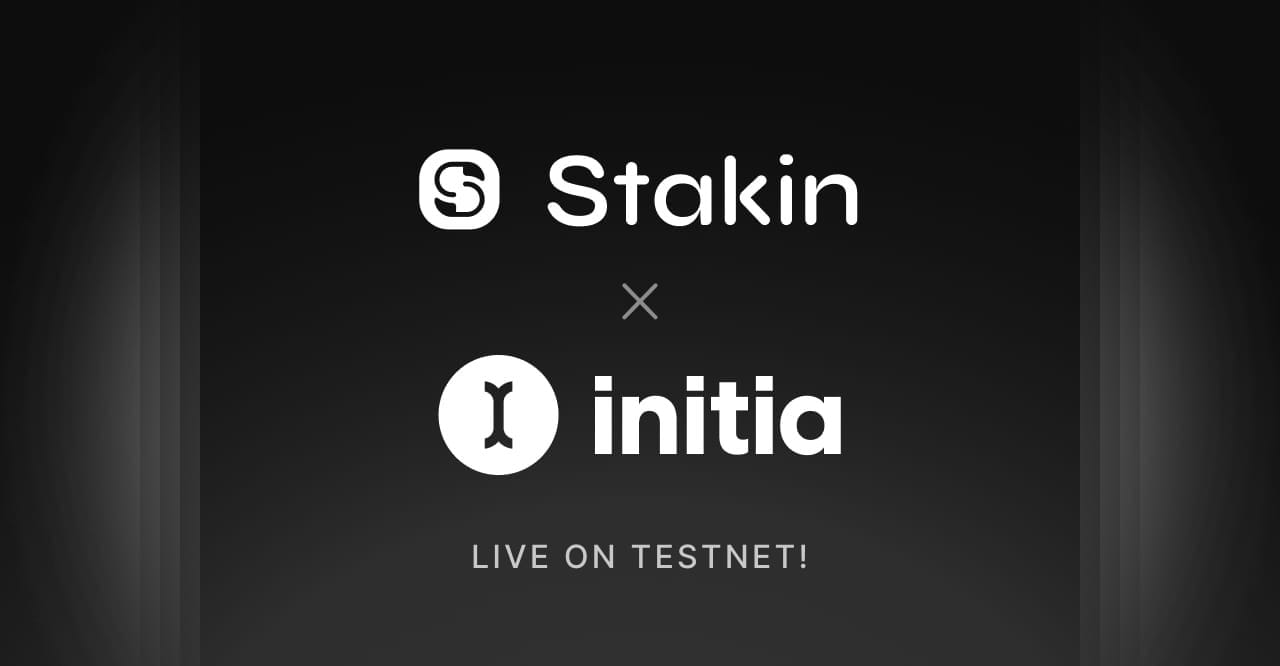 Stakin Announces its Participation in Initia Testnet