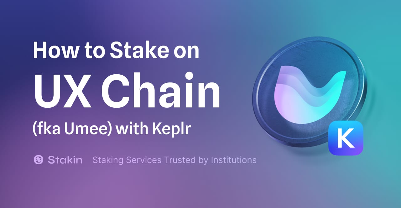 How To Stake UX (UMEE) Using Keplr Wallet