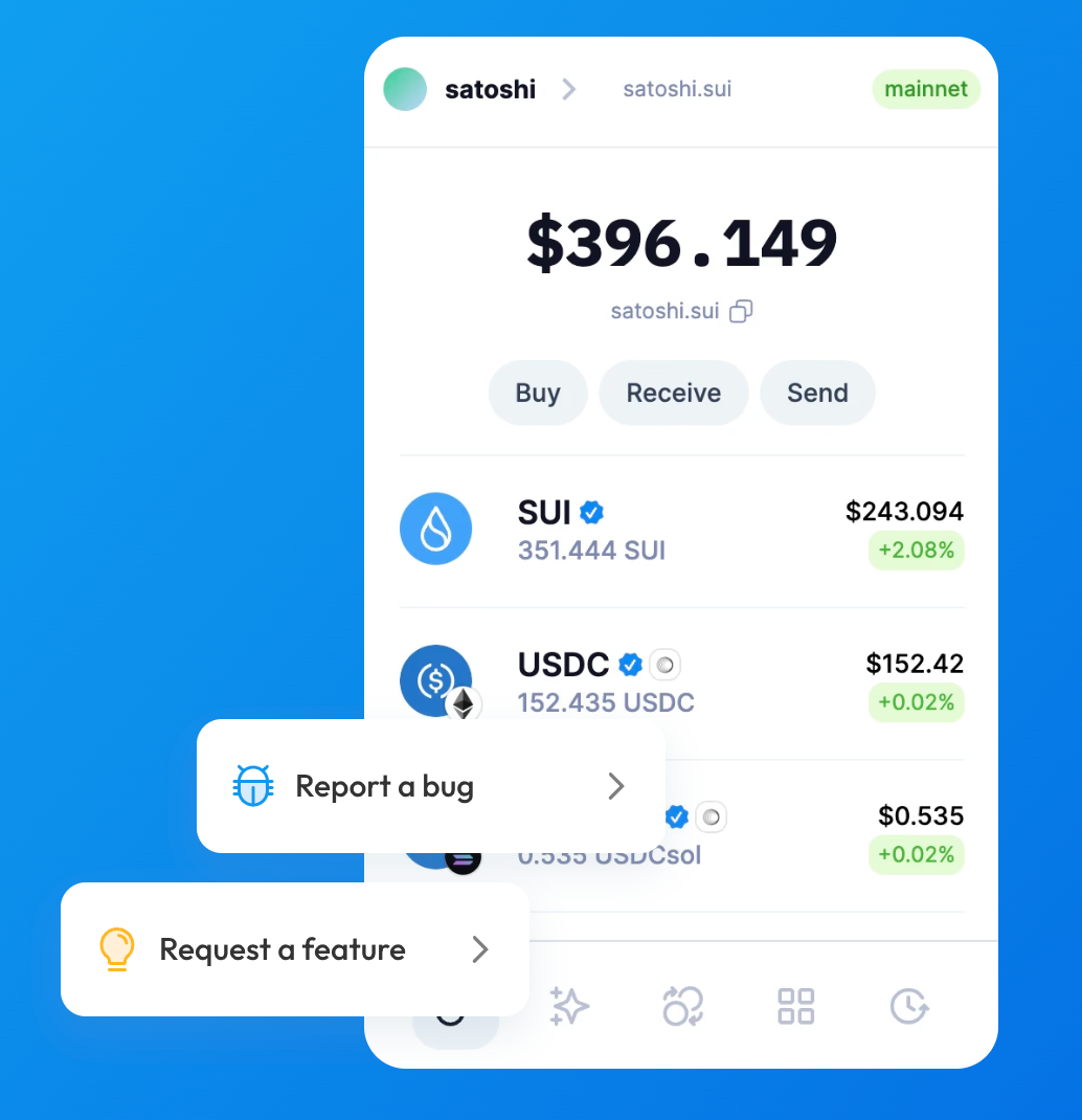 Suiet wallet for staking SUI with Stakin