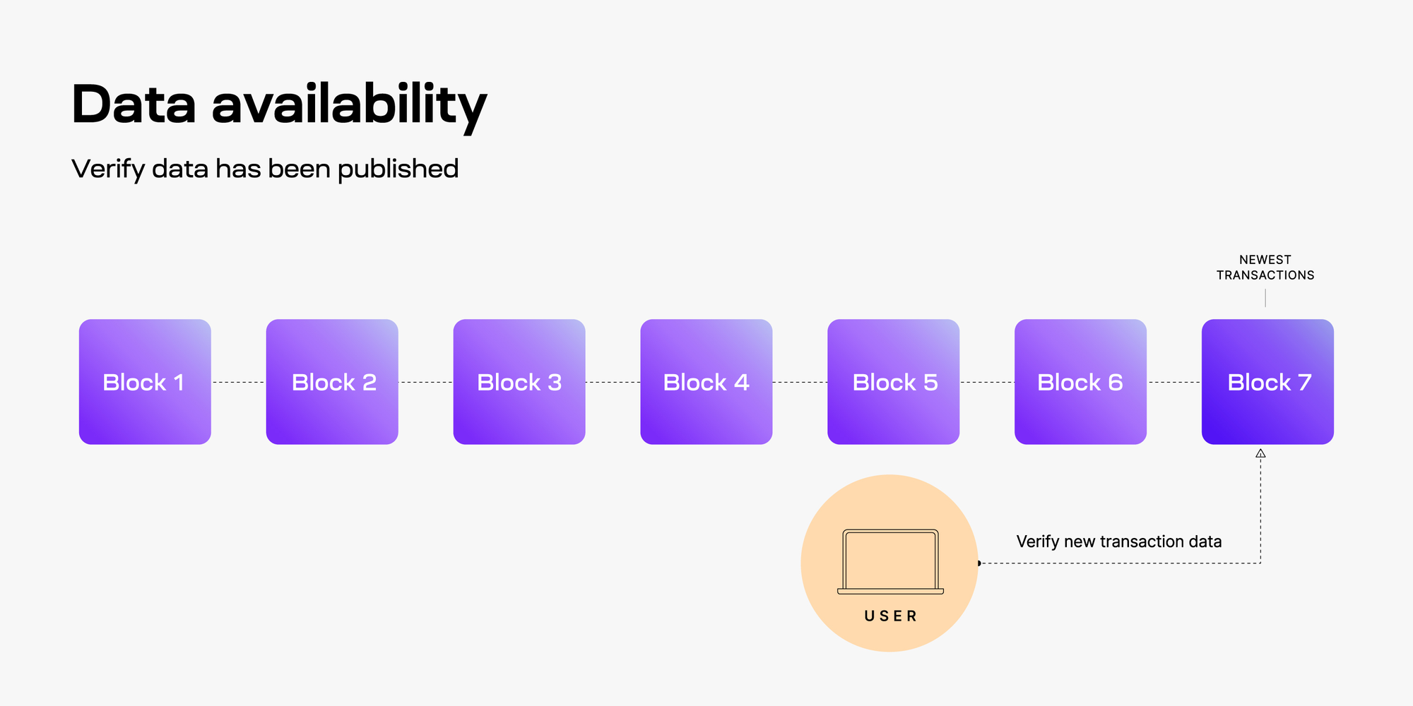 Data availability represents one of the most important challenges in blockchain scaling.