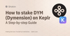 Stake DYM with Keplr