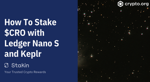 How To Stake $CRO Crypto.org Using Keplr Wallet & Ledger Nano S