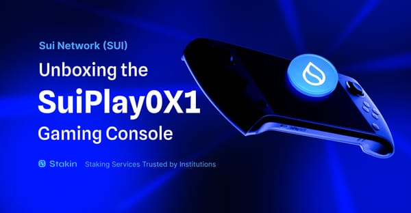 Sui Network (SUI): Unboxing the SuiPlay0X1 Gaming Console