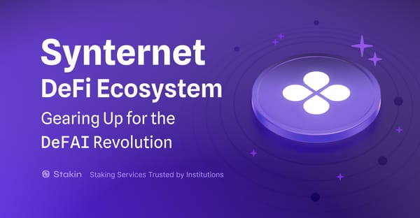 The Synternet DeFi Ecosystem: Gearing Up for the DeFAI Revolution